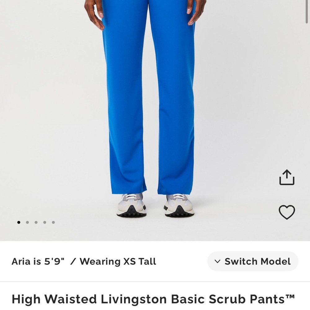 Figs Technical Collection Blue Pants